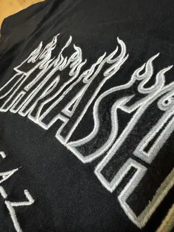 THRASHER 프레임 로고 T셔츠 M 사이즈