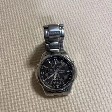 CASIO 쿼츠 손목시계 실버