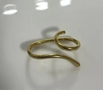 UNBEIGE 스콧 클럽 구매 투 핑거 반지