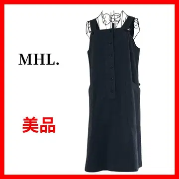 MHL 마가렛호웰 원피스 데님지 슬리브리스 B580