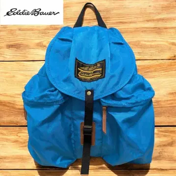 Eddie Bauer 에디 바우어 나일론 백팩 90s 블루 파랑
