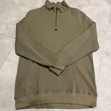 Afends 하프 지퍼 와플 원단 남성용 풀오버