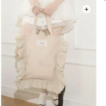 flower embroide tote bag