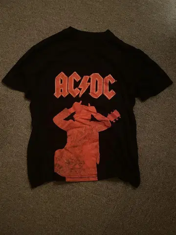 ACDC 빈티지 t