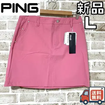 [ 24시간 이내/선착순 ] 새상품 핑골프 여성용 스커트 L 핑크