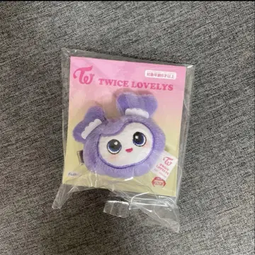 TWICE LOVERYS 봉제 인형 헤어핀 gigo 한정판 사나
