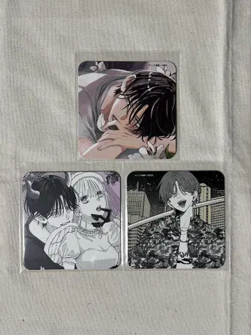 봄의 폭풍과 몬스터 콜라보 카페 코스터 아마미네 하쿠