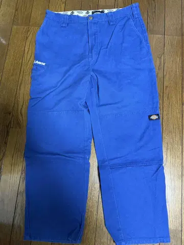 Dickies x X-LARGE 워크 팬츠 파랑 34