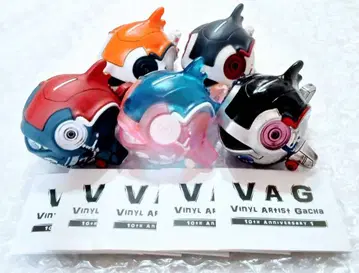 전 5종 메지마구로 VAG 시리즈 소프트 비닐 가챠 피규어