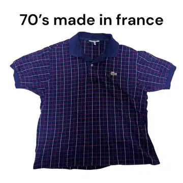 70's LACOSTE 피케 셔츠 프랑스제