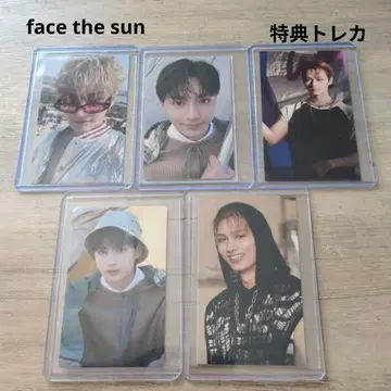 SEVENTEEN face the sun 세부치 혜택 트레이딩 카드 준