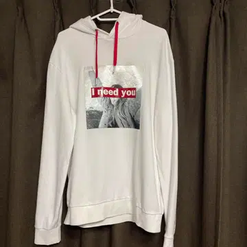 아르마니 후드티 화이트