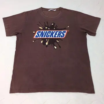 SNICKERS 스니커즈 프린트 T셔츠 유니클로 사이즈 XL