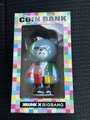 KRUNK x BIGBANG 코인 저금통 G-DRAGON 지드래곤 저금통