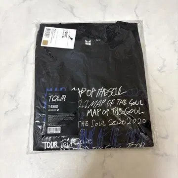 BTS MAP OF THE SOUL T-SHIRT M 사이즈 블랙