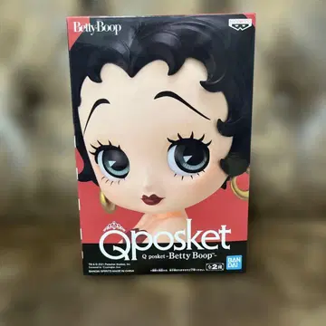 Qposket betty boop 베티 부프 레드 드레스 피규어 미개봉