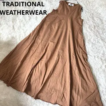 TRADITIONAL WEATHERWEAR 코튼 롱 원피스 S
