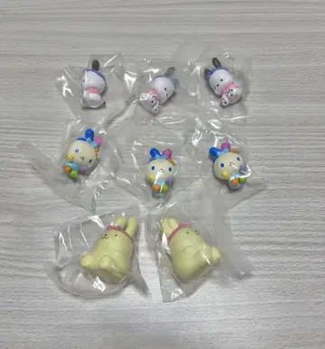 산리오 캐릭터 피규어 세트