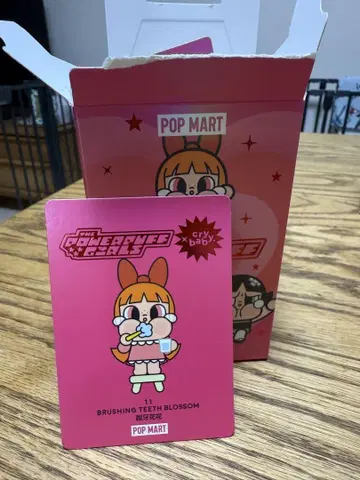 POP MART The Powerpuff Girls crybaby