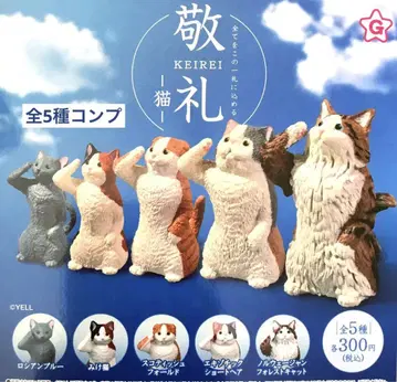 경례~고양이~ 전 5종 컴플리트