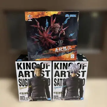 주술회전 피규어 세트 SATORU&SUGURU&YUJI 세트입니다
