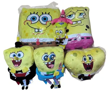 스펀지밥 봉제 인형 묶음 판매 7세트