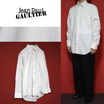 [ 레어 ] GAULTIER HOMME objet 올 패턴 디자인 셔츠