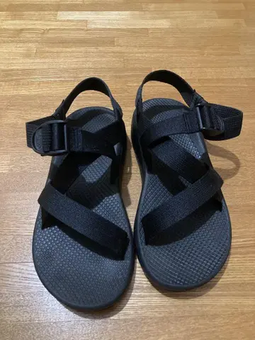 Chaco 스트랩 샌들 블랙