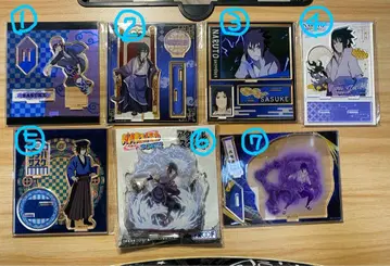 낱개 판매 OK NARUTO 우치하 사스케 아크릴 스탠드 묶음 판매 1