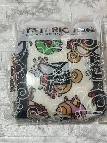 [ 미개봉 ] HYSTERIC MINI 히스미니 2WAY 백 White