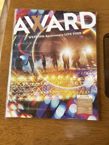 AWARD WEST. 10주년 기념 라이브 투어 초회반