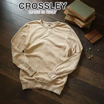 Crossley 캐시미어 혼방 크루넥 맨투맨 (L) 크루넥