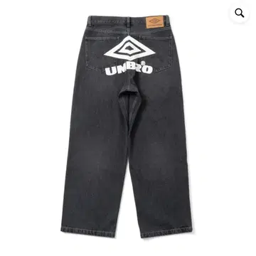Umbro 블랙 와이드 팬츠 S