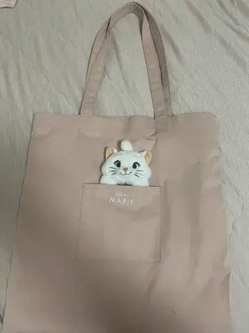마리 봉제 인형 포함 토트백