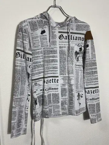 john galliano news paper