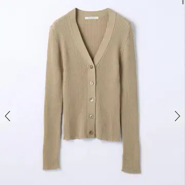 울 리브 V넥 가디건 투모로우랜드