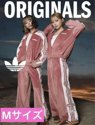 adidas Originals 핑크 셋업 M 사이즈 완판템