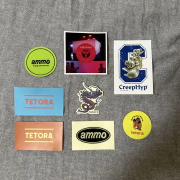 CreepHyp ammo TETORA 스티커 세트