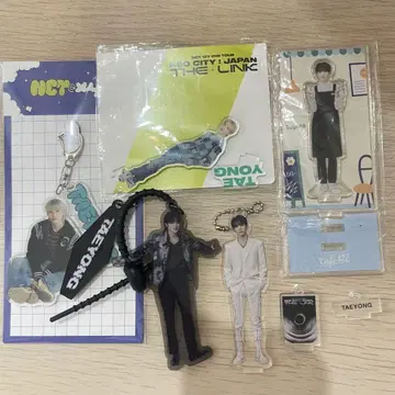 NCT 태용 아크릴 스탠드 아크릴 키링 세트