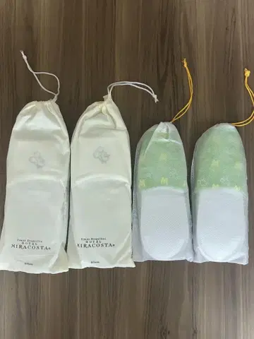 호텔 미라코스타 슬리퍼 성인용 두 켤레, 어린이용 두 켤레