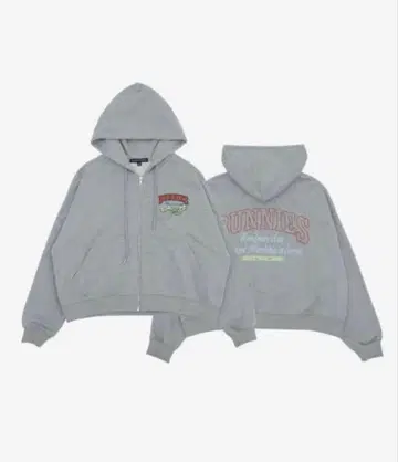 NewJeans 지퍼 후드티