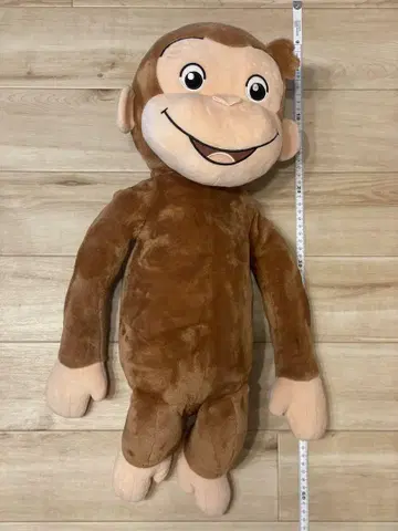 호기심 많은 조지 봉제 인형 약 60cm