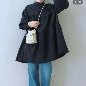 LOWRYS FARM 티어드턱 튜닉