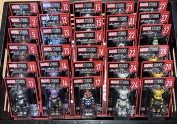 4체 세트 MARVEL be@rbrick 해피 복권 낱개 판매 제일복권