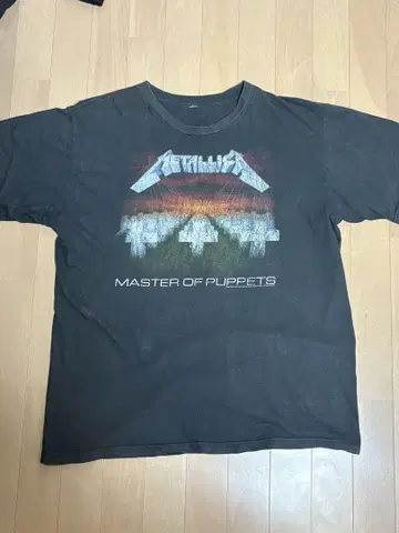 Metallica Master of Puppets 티셔츠 밴드 티셔츠