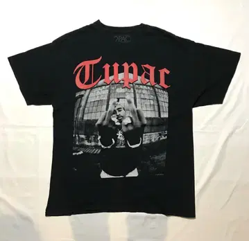 2PAC/TUPAC 티셔츠 XL 2팩 rap hiphop