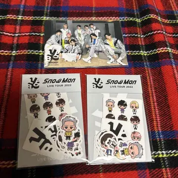 Snow Man LIVE TOUR 2022 스티커(씰) 사진 세트