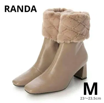 RANDA 2WAY 퀼팅 퍼 부츠