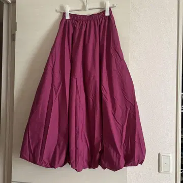 택 포함 새상품 벌룬 스커트 퍼플 셀렉샵 오리지널