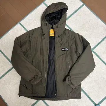GRIP SWANY 후드 부착 다운 자켓 L 사이즈 올리브